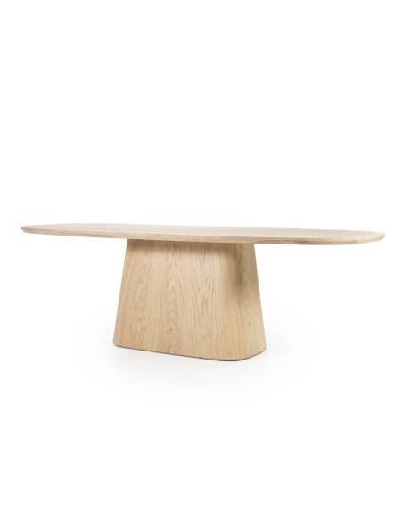 Table repas ovale en bois NOLA | La Madeleine Déco