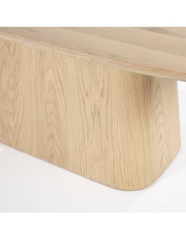 Table repas ovale en bois NOLA | La Madeleine Déco