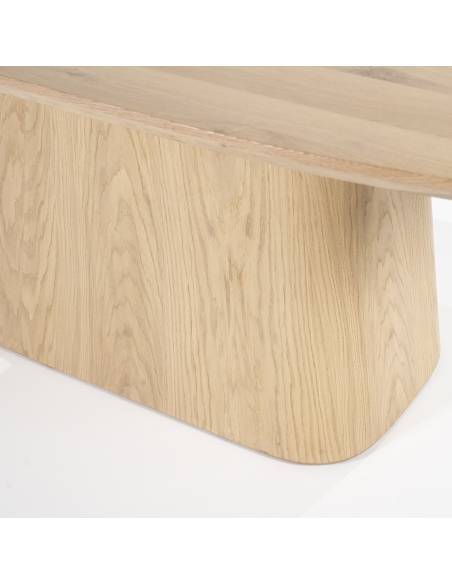 Table repas ovale en bois NOLA | La Madeleine Déco