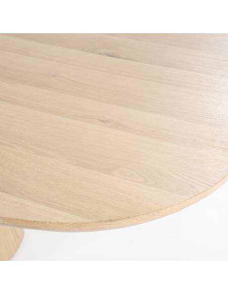 Table repas ovale en bois NOLA | La Madeleine Déco