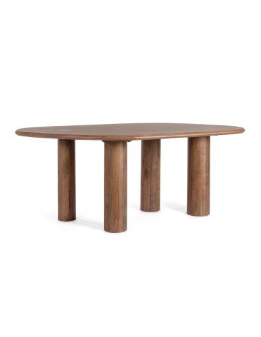 Grande table organique en bois SANAT | La Madeleine Déco