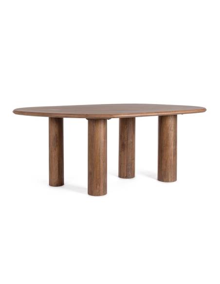 Grande table organique en bois SANAT | La Madeleine Déco