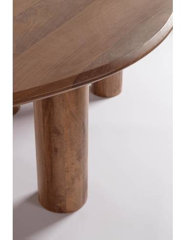 Grande table organique en bois SANAT | La Madeleine Déco