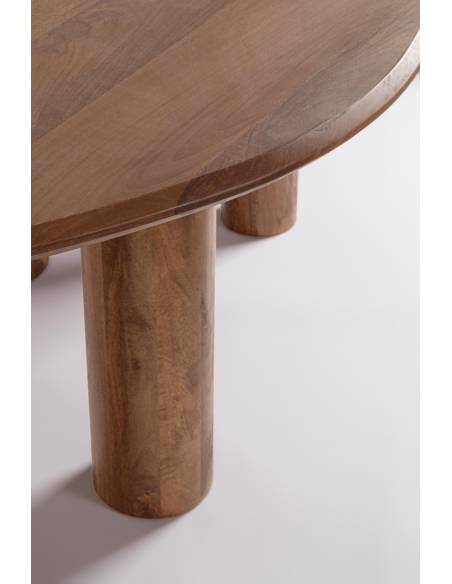 Grande table organique en bois SANAT | La Madeleine Déco