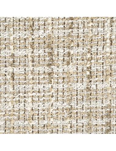 Banc bois et tissu beige LOTTIE | La Madeleine Déco