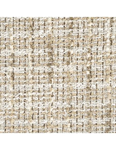 Banc bois et tissu beige LOTTIE | La Madeleine Déco