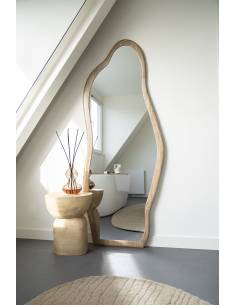 Miroir en bois organique LABAN | La Madeleine Déco