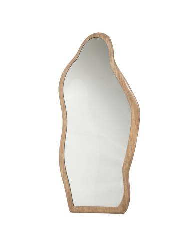 Miroir en bois organique LABAN | La Madeleine Déco