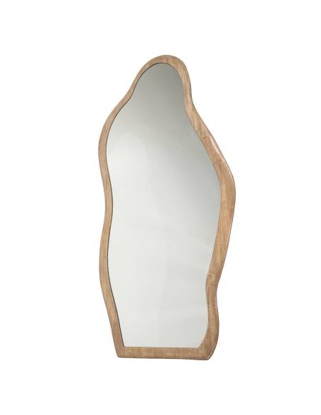 Miroir en bois organique LABAN | La Madeleine Déco