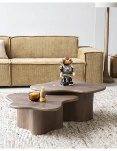 Duo de tables basses organiques FALL | La Madeleine Déco