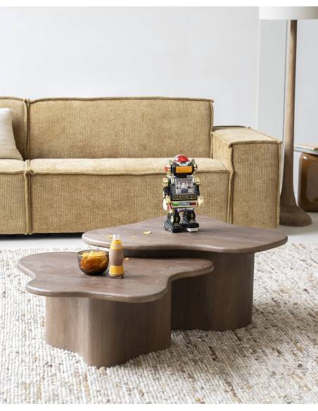 Duo de tables basses organiques FALL | La Madeleine Déco