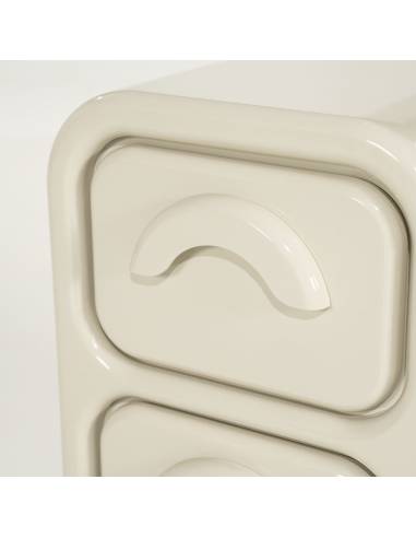 Chevet brillant rétro GUBBY | La Madeleine Déco