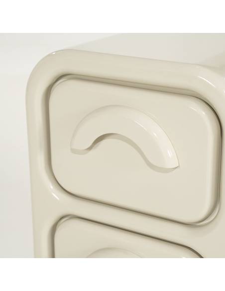 Chevet brillant rétro GUBBY | La Madeleine Déco