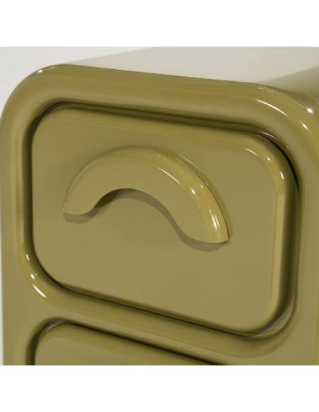 Chevet brillant rétro GUBBY | La Madeleine Déco