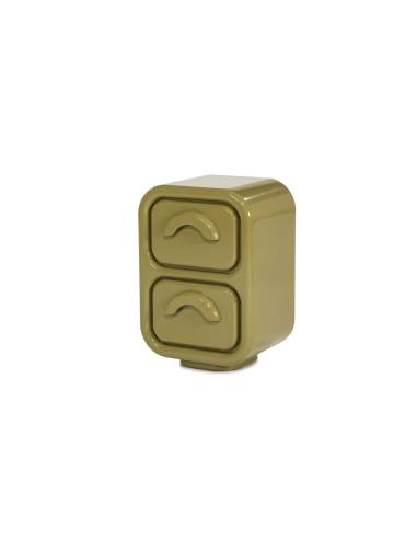 Chevet brillant rétro GUBBY | La Madeleine Déco