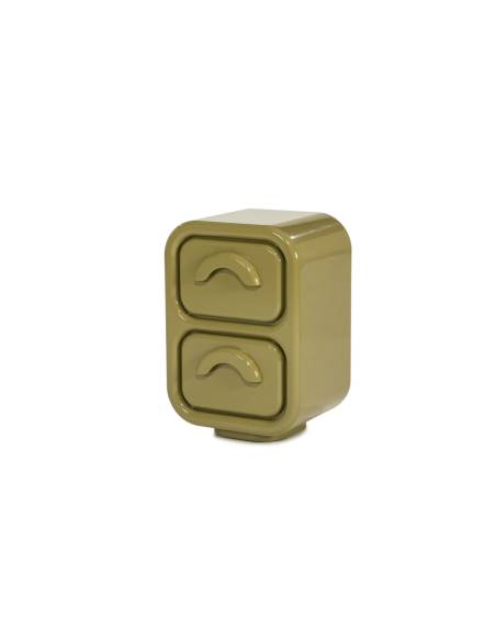 Chevet brillant rétro GUBBY | La Madeleine Déco