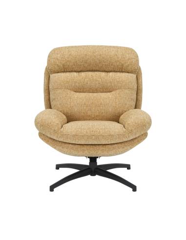 Fauteuil en tissu pivotant HAMPUS | La Madeleine Déco