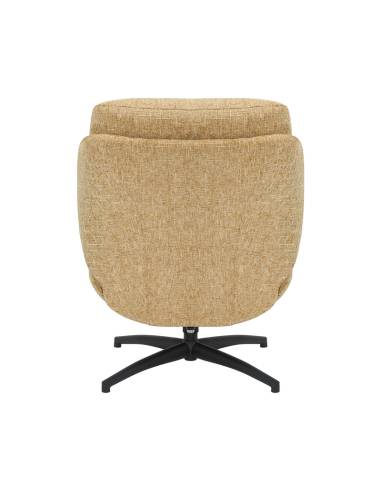 Fauteuil en tissu pivotant HAMPUS | La Madeleine Déco