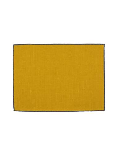 Set de table en lin BORGO Harmony - Haomy Ocre