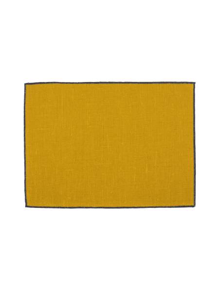 Set de table en lin BORGO Harmony - Haomy Ocre