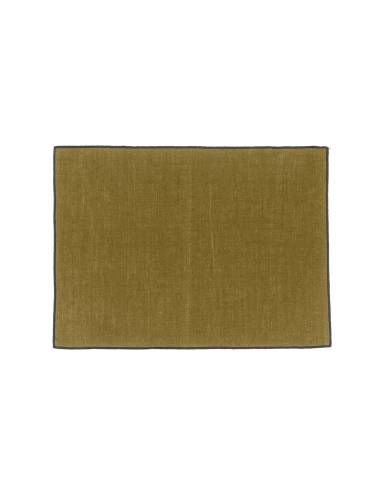 Set de table en lin BORGO Harmony - Haomy Olive