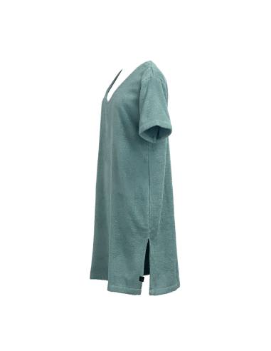 Tunique en éponge col V MILOS Harmony - Haomy | La Madeleine Déco