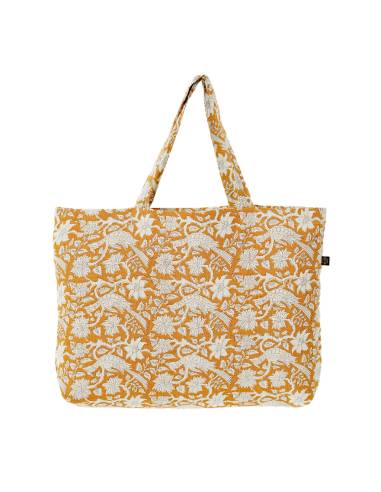 Sac cabas en lin JAIPUR Harmony - Haomy | La Madeleine Deco