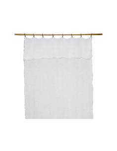 Rideaux en lin attache pince BERGAME Harmony - Haomy 2