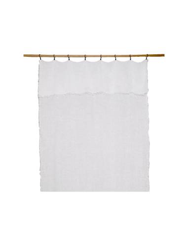 Rideaux en lin attache pince BERGAME Harmony - Haomy | La Madeleine Déco