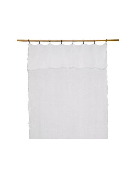 Rideaux en lin attache pince BERGAME Harmony - Haomy | La Madeleine Déco