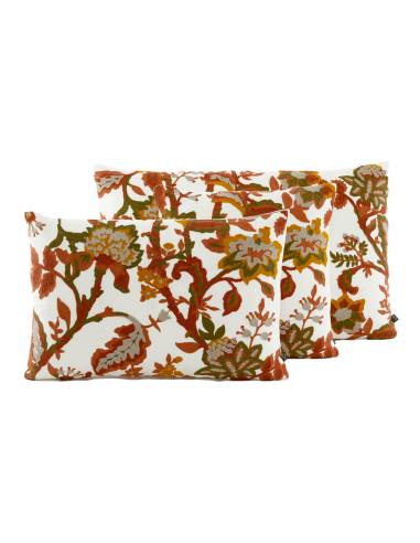 Housse de coussin lin et coton BALI Harmony - Haomy | La Madeleine Déco