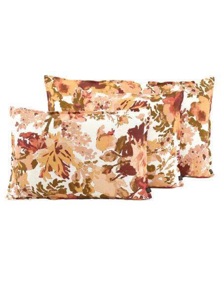 Housse de coussin en lin BOLOGNE Harmony - Haomy | Madeleine Déco