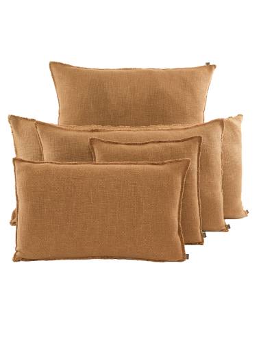 Housse de coussin CALIFORNIA Haomy - Harmony tabac