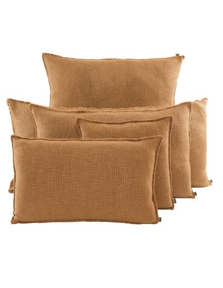 Housse de coussin CALIFORNIA Haomy - Harmony tabac
