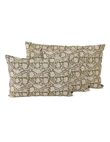 Housse de coussin en lin JAIPUR Harmony - Haomy | Madeleine Déco