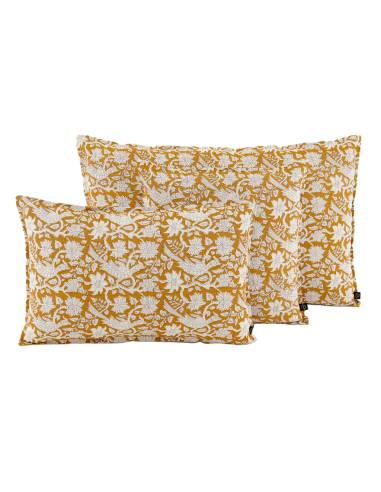 Housse de coussin en lin JAIPUR Harmony - Haomy | Madeleine Déco