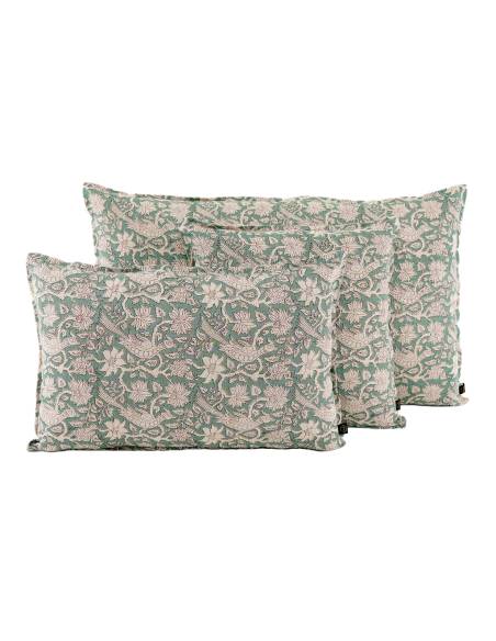 Housse de coussin en lin JAIPUR Harmony - Haomy | Madeleine Déco