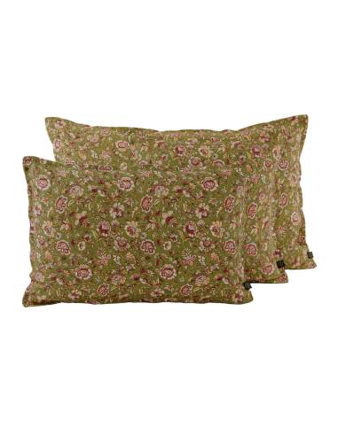 Housse de coussin en lin SAMARA Harmony - Haomy | Madeleine Déco