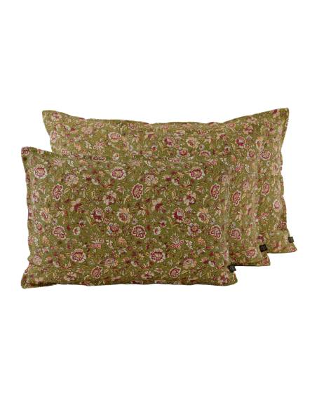 Housse de coussin en lin SAMARA Harmony - Haomy | Madeleine Déco