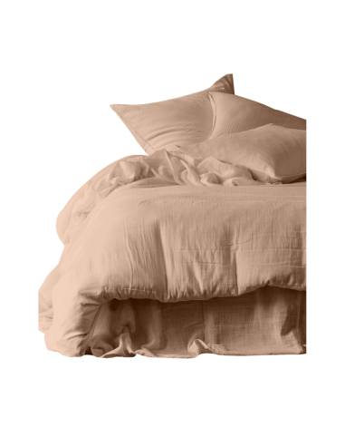 Drap housse  en gaze de coton MYKONOS Harmony - Haomy | Madeleine Deco