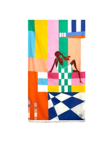 Drap de plage KIKOY BORA BORA Harmony - Haomy | La Madeleine Déco