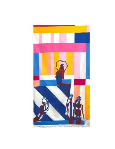 Drap de plage KIKOY BORA BORA Harmony - Haomy | La Madeleine Déco