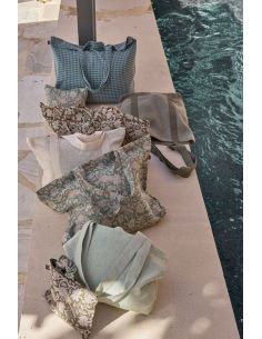 Sac cabas en lin JAIPUR Harmony - Haomy | La Madeleine Deco 2