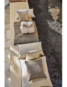 Housse de coussin en lin CALVI Harmony - Haomy