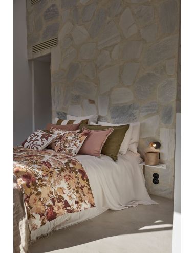 Housse d'édredon en lin BOLOGNE Harmony - Haomy