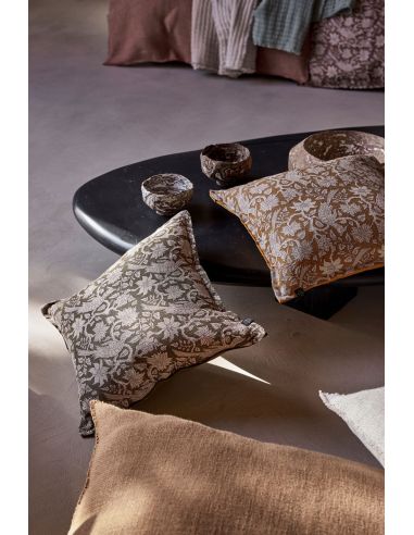 Housse de coussin en lin JAIPUR Harmony - Haomy