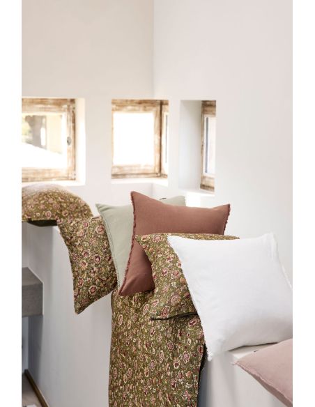 Housse de coussin en lin SAMARA Harmony - Haomy