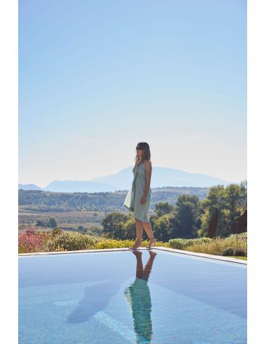 Paréo en gaze de coton MYKONOS Harmony - Haomy