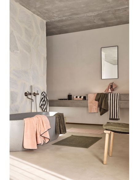 Serviette de bain éponge 70x130cm ISSEY Harmony - Haomy