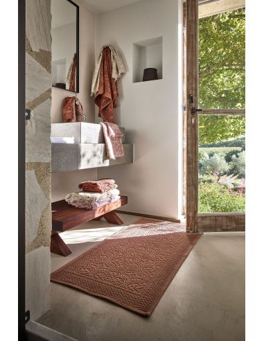 Drap de bain coton et lin UBUD Harmony - Haomy